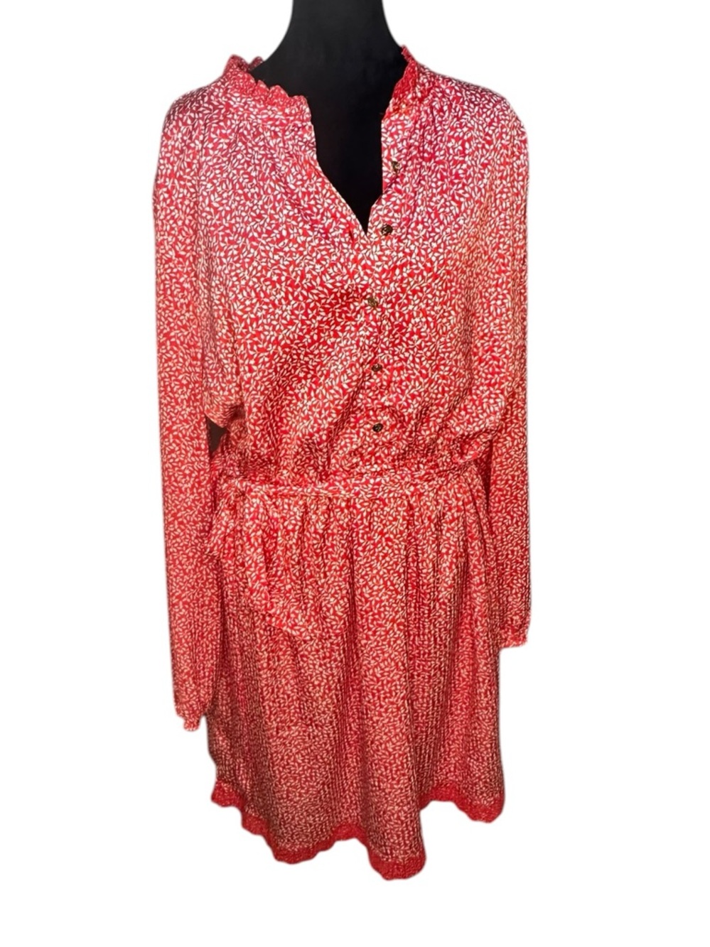 Draper James RSVP Red Floral Dress – Size XXL